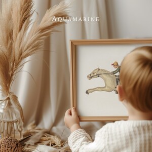 Vintage Nursery Print, Vintage Horse Print, Vintage Toy Illustration, Nursery Printable Wall Art, Kids Room Gift Idea, DIGITAL DOWNLOAD
