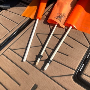 Malibu boat tower flag holder 
Malibu boat tower flag mount