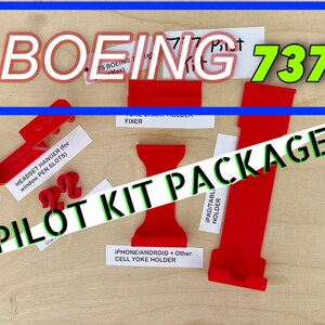 Boeing 737 PILOT PACKAGE - Makes a Great Gift!