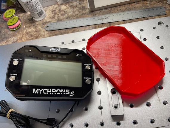 Mychron 5 Kart Data Logger Cover - 3D Printed Protective Faceplate