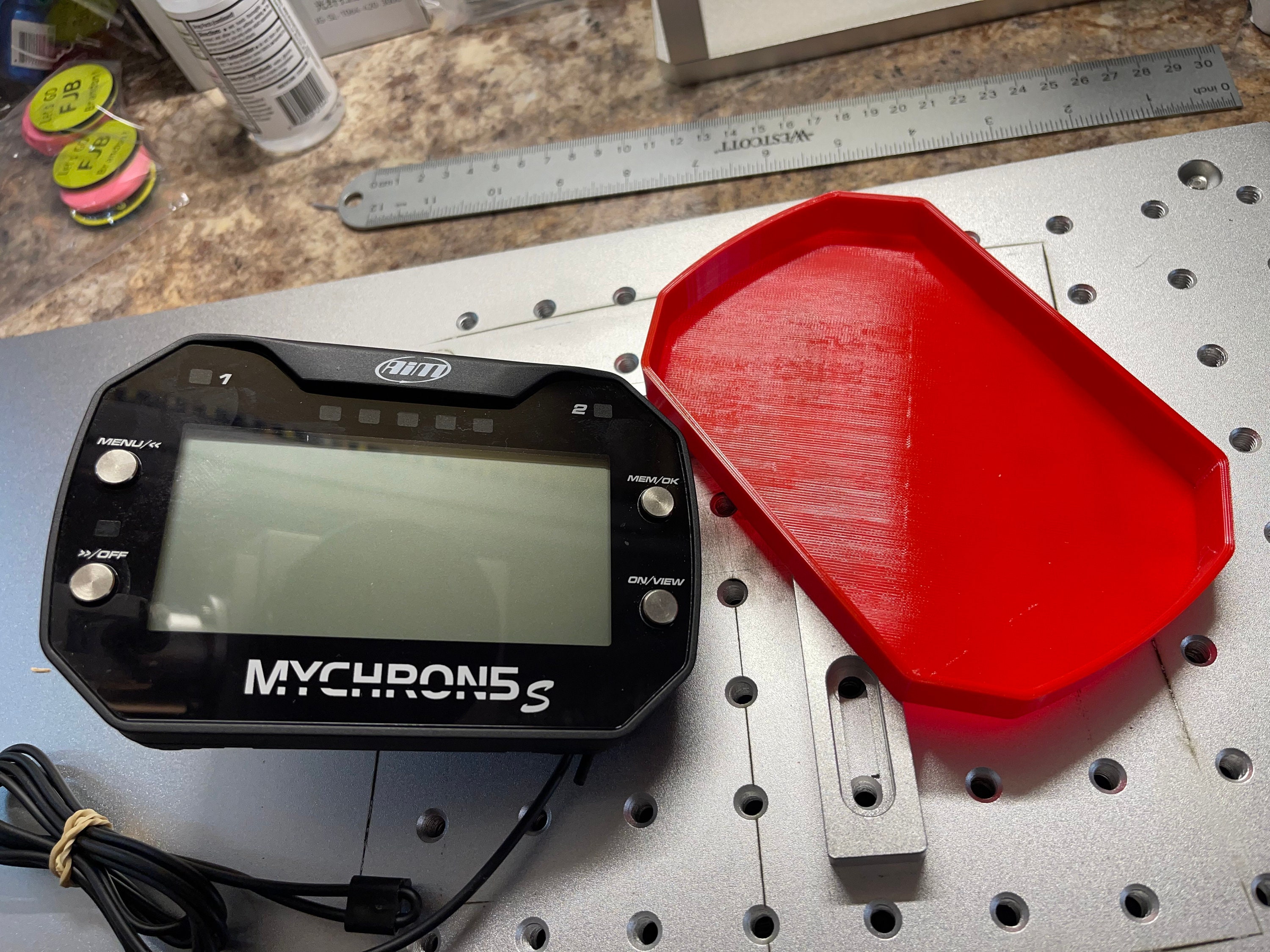 Mychron 5 Kart Data Logger Cover Protective Faceplate Cover. Kart