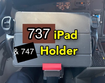 Boeing 737 & 747 iPhone/iPad/Smartphone/Tablet holder - yoke mounted