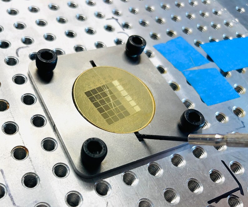 40mm Coin Jig ALL STEEL Will Not Melt. for Laser Engraving. Etsy