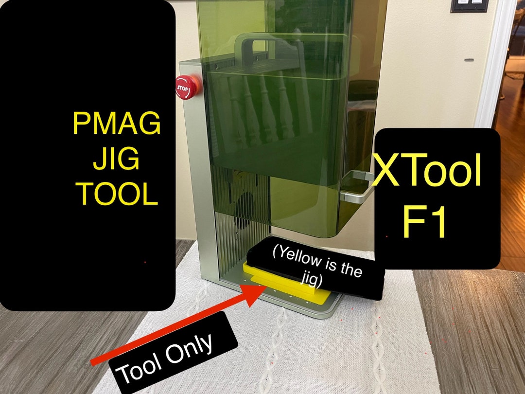X-tool F1,F2 - PMAG Magazine Laser Jig TOOL - Both Sides Included