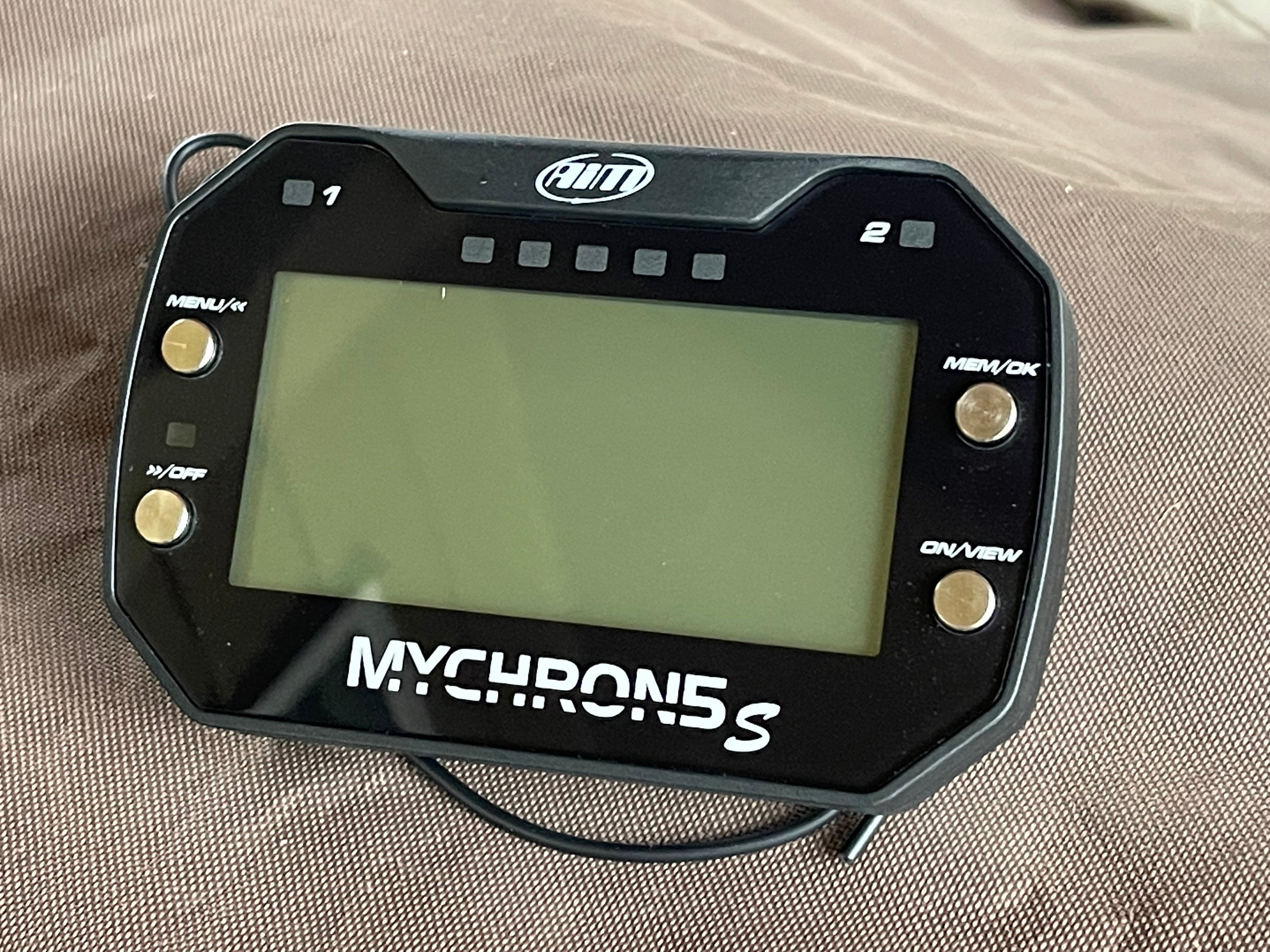 Mychron 5 Kart Data Logger Cover Protective Faceplate Cover. Kart