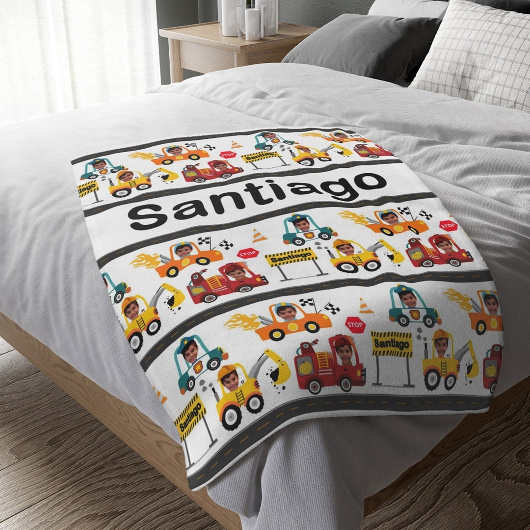 Cars Blanket Custom Photo Blanket Blanket With Your Etsy
