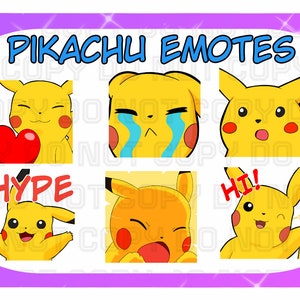 Pikachu Emotes