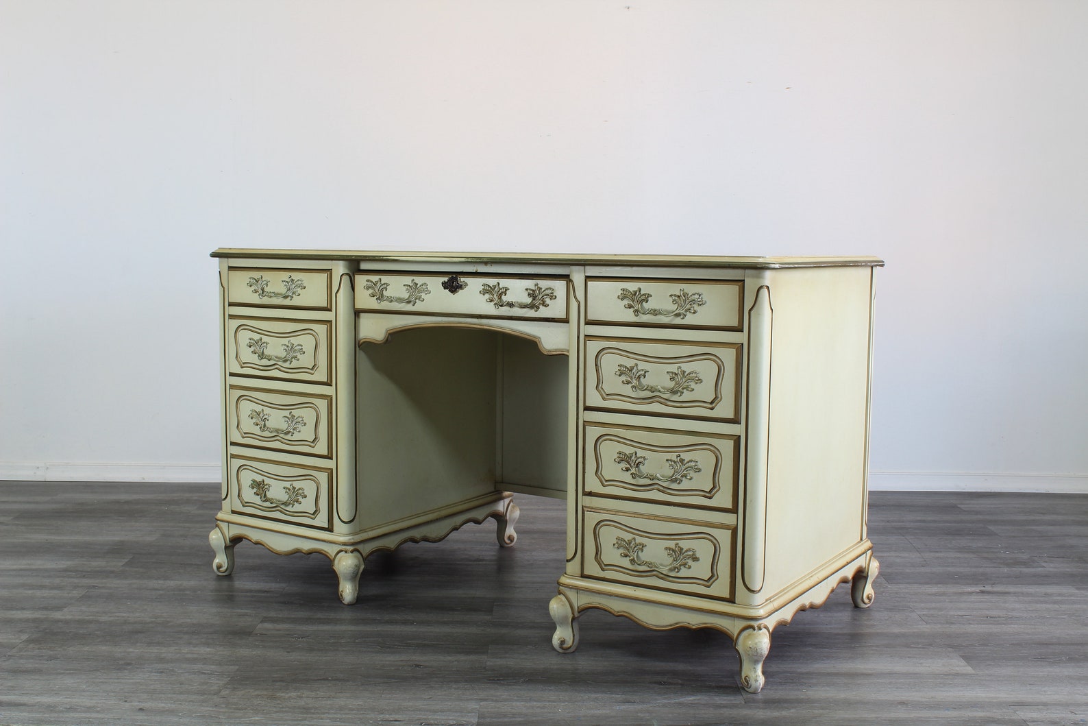 Vintage French Provincial Writing Desk D152 Etsy