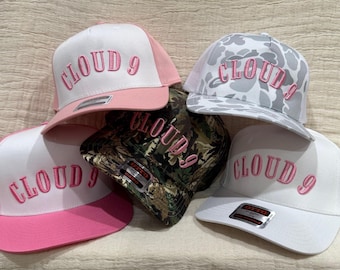 BOLD Cloud 9 Embroidered Trucker Hat | Country Concert Snapback