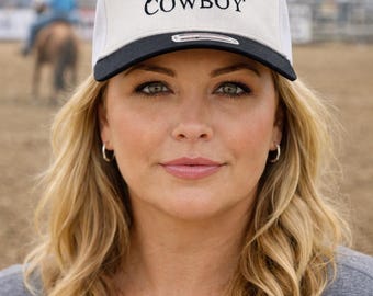 Giddy Up Cowboy Trucker Hat: Country Girl Snapback