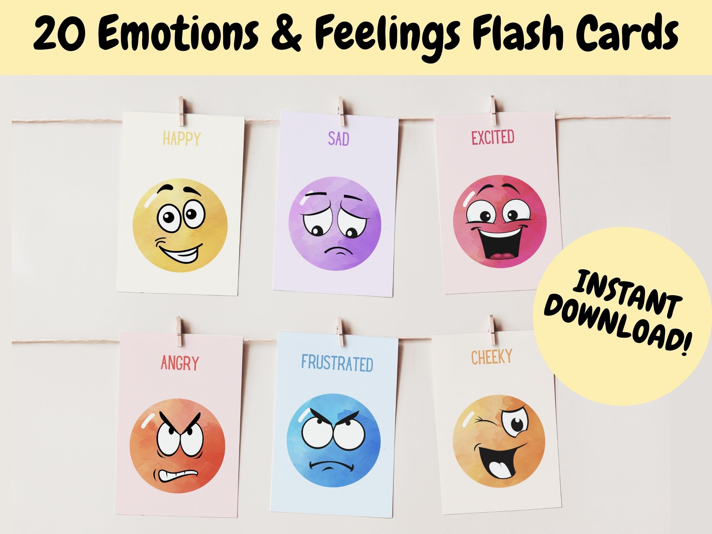 Emoji Ice Breaker Game, School Worksheet, Learning Emotions