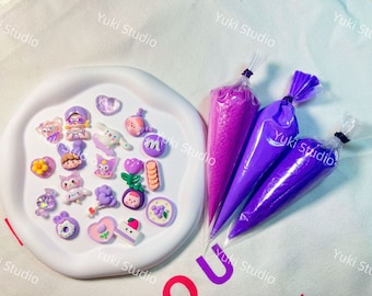 Decoden Cream Glue & Charms Kit: DIY Beginner Project