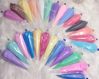 Decoden Whipped Cream: 26 Colors Silicone Deco Cream (50 G Tube)