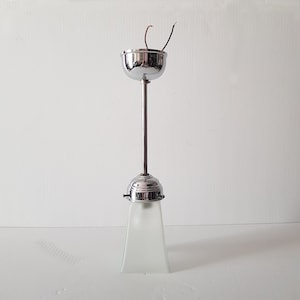 Art Deco style hanging lamp, ceiling lamp, pendant light, mid-century vintage 50/60s