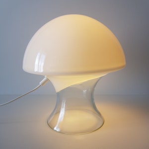 Rare Peill & Putzler mushroom lamp, desk lamp, Germany 70s