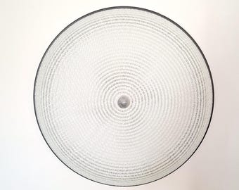 Extra large and rare 5-light ceiling or wall lamp by Hillebrand, 1960s