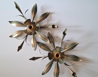 Set of two wall or ceiling lights by Luigi Scaccabarozzi, Italy, 1970s