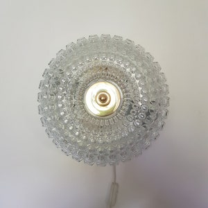 Wall or ceiling lamp by Helena Tynell for Glashütte Limburg from the 1960s