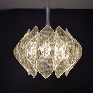 Mid-Century pendant light ceiling light from ME Marbach Germany 60s/70s