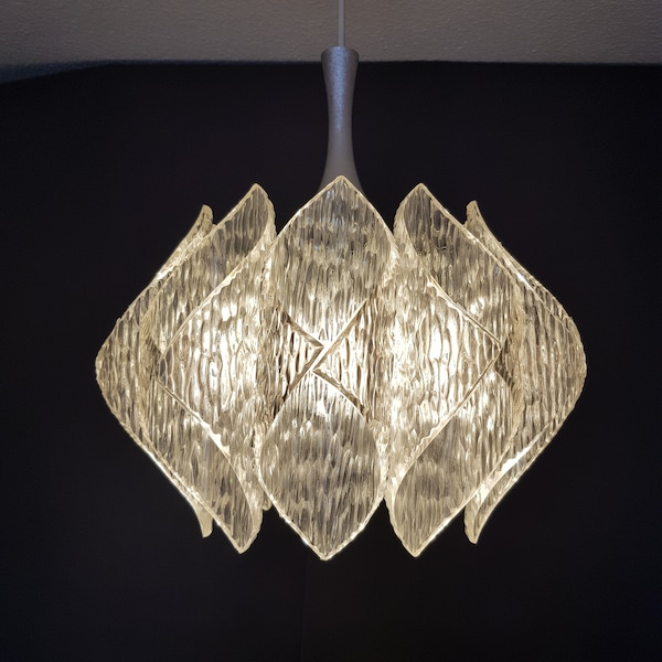 Mid-Century pendant light ceiling light from ME Marbach Germany 60s/70s