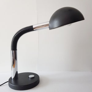 Elegant mid-century desk lamp, table lamp by Egon Hillebrand Germany 1960s