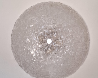 Schröder & Co. ceiling or wall lamp made of Murano glass, Germany, 1970s