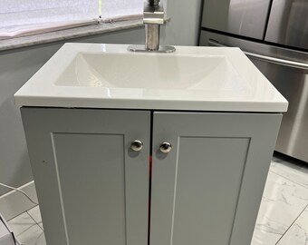 PORTABLE PLUMBLESS VANITY sink