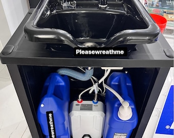 Lavandino da salone per il lavaggio dei capelli