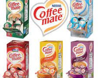 Coffee-Mate - Crema líquida individual - 50 piezas