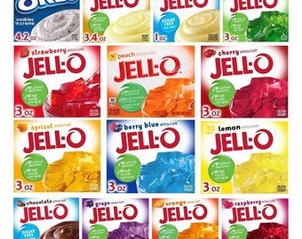 Jell-O - Gelatin Desserts - 3oz (85g) - Various Flavours!