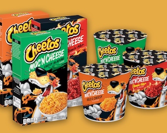 Caja Cheetos Mac 'N Cheese - 5,6 oz (170 g) - ¡Varios sabores!