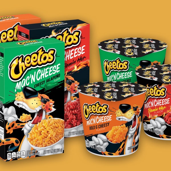 Cheetos Mac 'N Cheese Box - 5.6oz (170g) - Various Flavours!