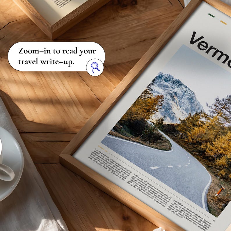 Vermont Print, Vermont Art, Vermont Poster, Vermont Wall Art, Vermont Landscape, Vermont Travel Poster Vermont Photography Vermont Art Print image 9