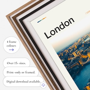 London Poster, London Wall Art, London Print, London Art Print, London Photo, London Photography, London Decor, London Picture image 4