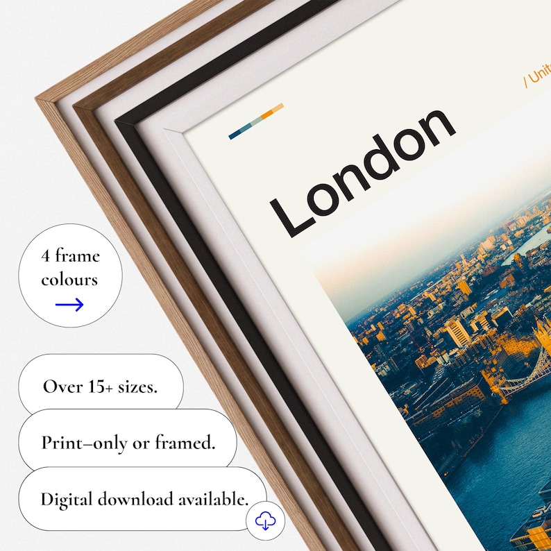 London Poster, London Wall Art, London Print, London Art Print, London Photo, London Photography, London Decor, London Picture image 4