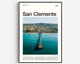 San Clemente Print, San Clemente Poster, San Clemente Wall Art, San Clemente Art Print, San Clemente Photo, California Print, California Art