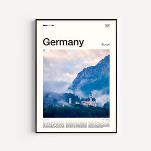 Duitsland print, Duitsland poster, Duitsland Art Print, Duitsland reizen, Duitsland kunst aan de muur, Duitsland artwork, Duitsland foto, Duitsland decor