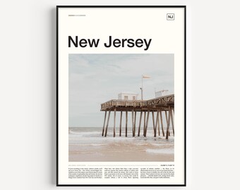 Jersey Shore Photography Print: Coastal Beach House Decor