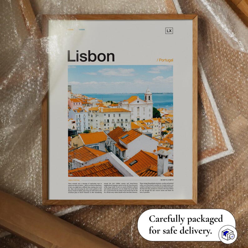Impresión de Lisboa, póster de Lisboa, fotografía de Lisboa, arte mural de Lisboa, arte de Lisboa, póster de Portugal, fotografía de Portugal, impresión de Portugal imagen 6
