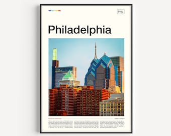 Philadelphia Print, Philadelphia Art, Philadelphia Poster, Philadelphia Gift, Philadelphia Skyline, Philly Print, Philly Wall Art