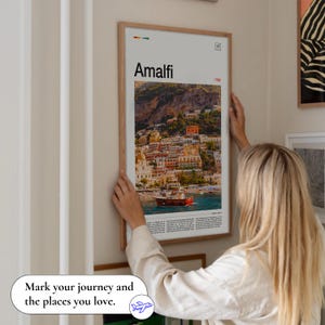 Amalfi Print, Amalfi Poster, Amalfi Wall Art, Amalfi Art Print, Italy Art Print, Amalfi Coast Print, Amalfi Coast Art, Italy Poster image 2