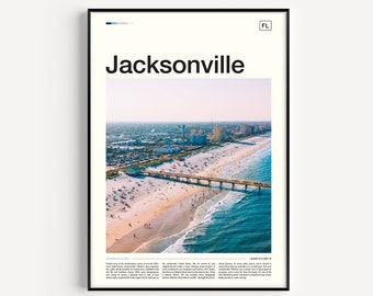 Jacksonville Print, Jacksonville Poster, Jacksonville Art Print, Jacksonville Wall Art, Jacksonville Decor, Jacksonville Florida