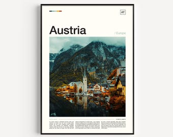 Austria Print, Austria Poster, Austria Art Print, Austria Wall Art, Austria Photo, Austria Photography, Austria Travel, Austria Decor