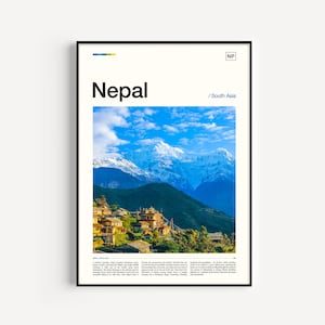 Nepal Print, Nepal Poster, Nepal Wall Art, Nepal Art Print, Nepal Travel, Nepal Photo, Nepal Photography, Nepal Decor, Nepal Artwork
