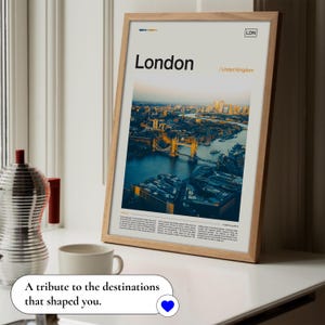 London Poster, London Wall Art, London Print, London Art Print, London Photo, London Photography, London Decor, London Picture image 3