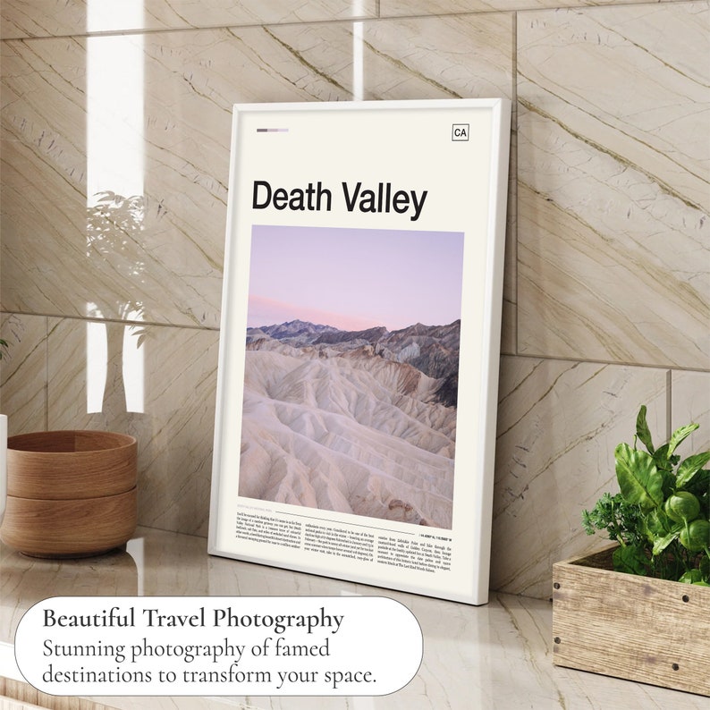 Death Valley Print, Death Valley National Park Print, Death Valley Park, Death Valley Art Print, Death Valley Poster, Death Valley Wall Art image 3