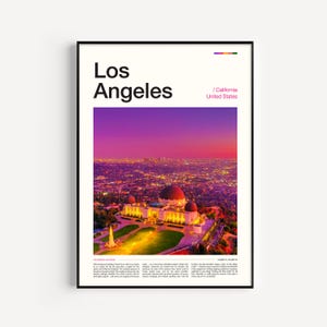 LA Poster, Los Angeles Gift, Los Angeles Print, Los Angeles Photo, Los Angeles Poster, Los Angeles Skyline, LA Wall Art, California Print