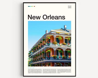 New Orleans Print, New Orleans Wall Art, New Orleans Art, New Orleans Décor, New Orleans Poster, New Orleans Travel, New Orleans Photo