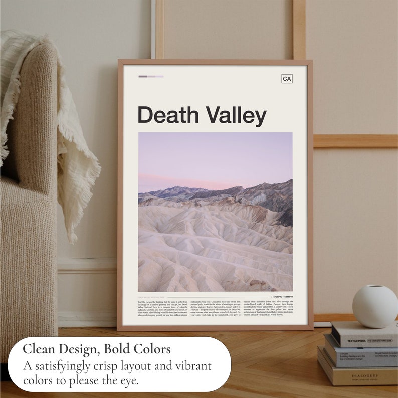 Death Valley Print, Death Valley National Park Print, Death Valley Park, Death Valley Art Print, Death Valley Poster, Death Valley Wall Art image 5