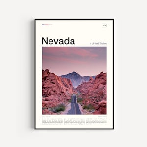 Nevada Print, Nevada Poster, Nevada Wall Art, Nevada Art Print, Nevada Photography, Nevada Décor, Desert Print, Desert Art, Desert Poster